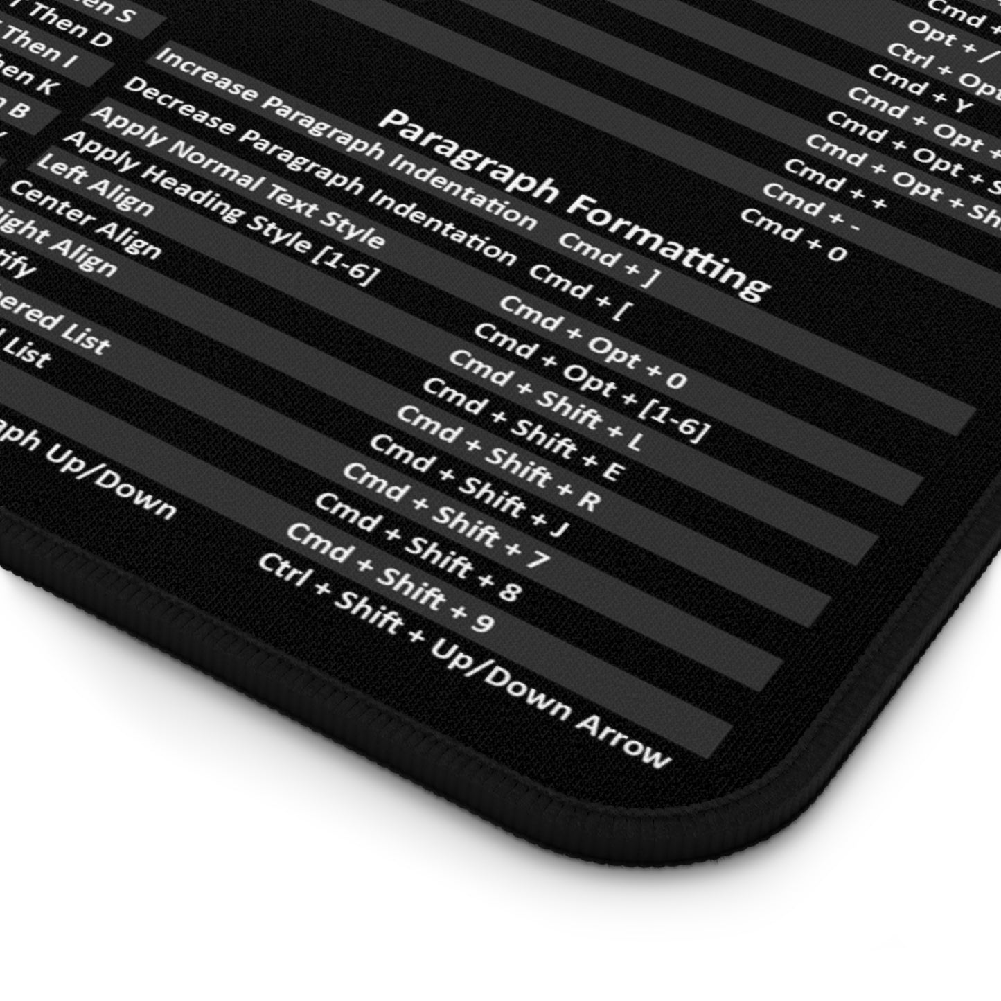 Mac Google Hot Key Mouse Pad