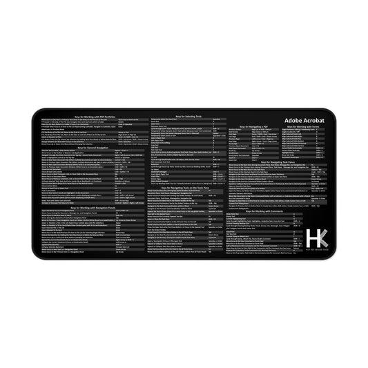 Mac Adobe Acrobat Hot Key Mouse Pad