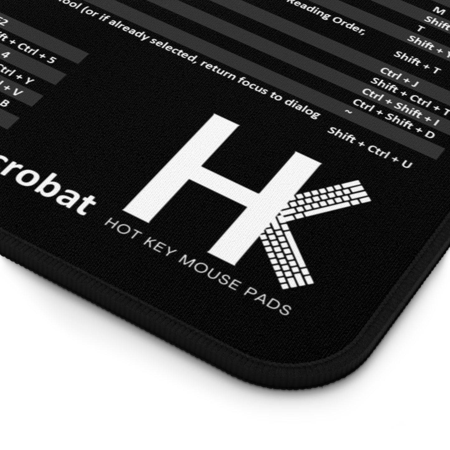 Windows Adobe Acrobat Hot Key Mouse Pad