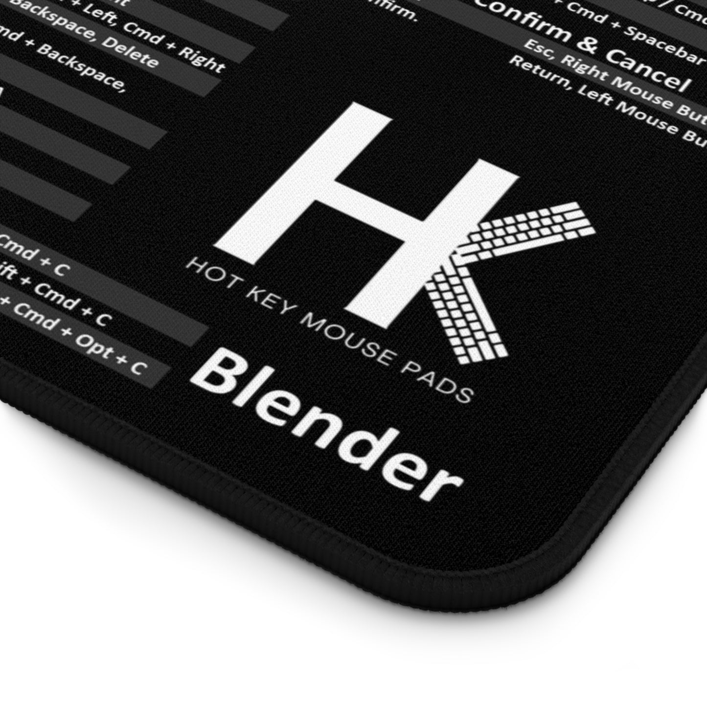 Mac Blender Hot Key Mouse Pad