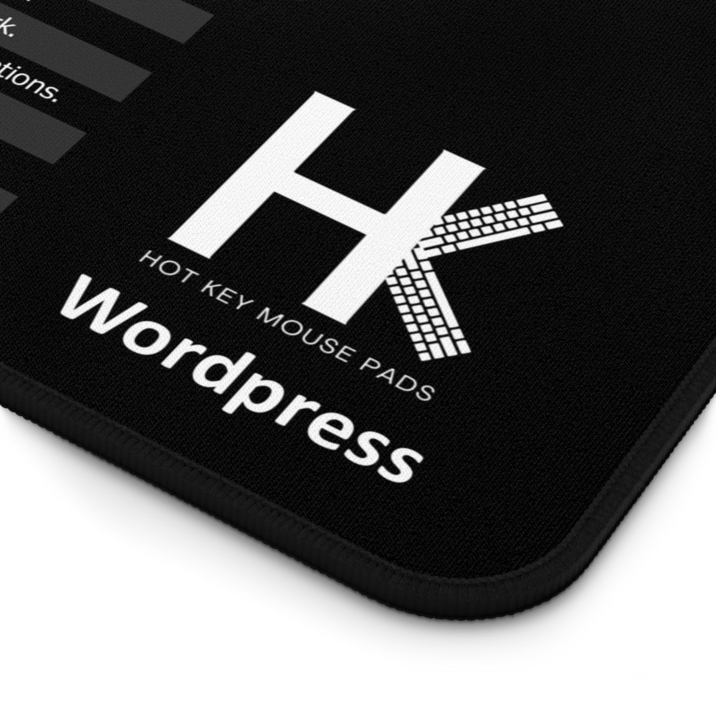 Mac Wordpress Hot Key Mouse Pad