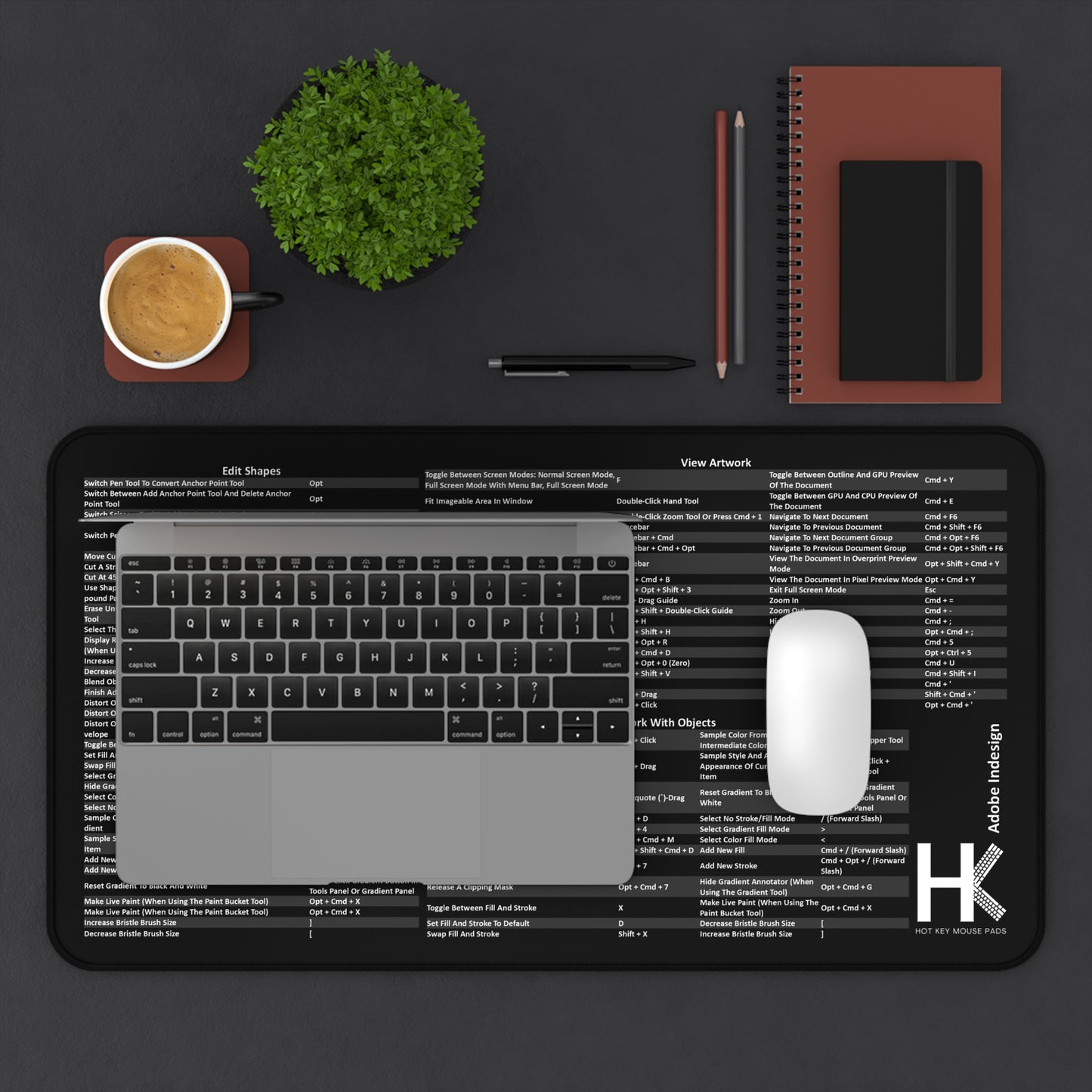Mac Adobe Indesign Hot Key Mouse Pad