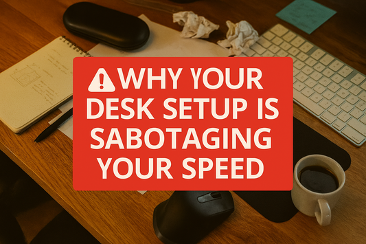 Is Your Desk Setup Killing Your Speed? Here’s How to Fix It Fast