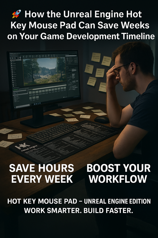 Unreal Engine Productivity Tools: How Shortcut Efficiency Can Cut Project Timelines by Weeks