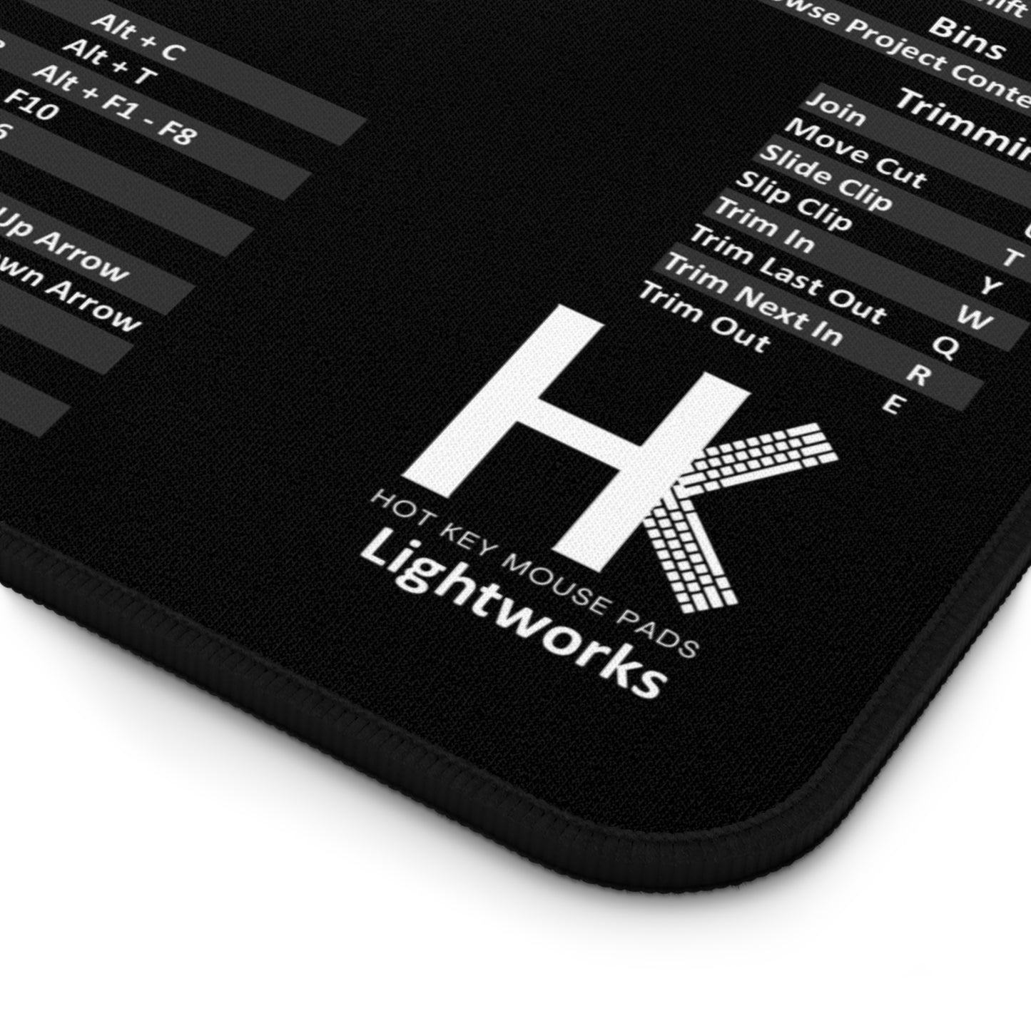 Windows Lightworks Hot Key Mouse Pad —  Shortcut Reference Mouse Pad