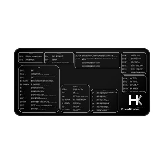 Windows PowerDirector XL Hot Key Mouse Pad