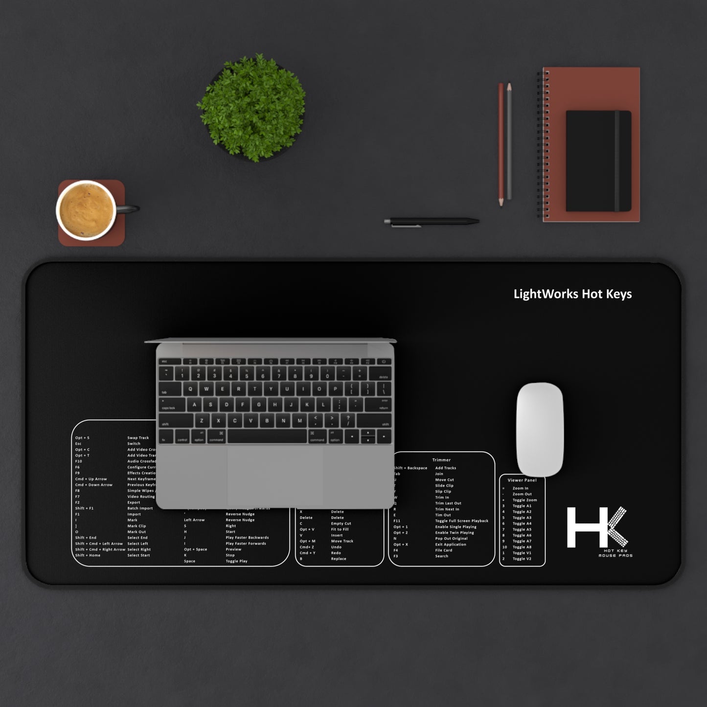 Mac Lightwork Hot Key Mouse Pad XL