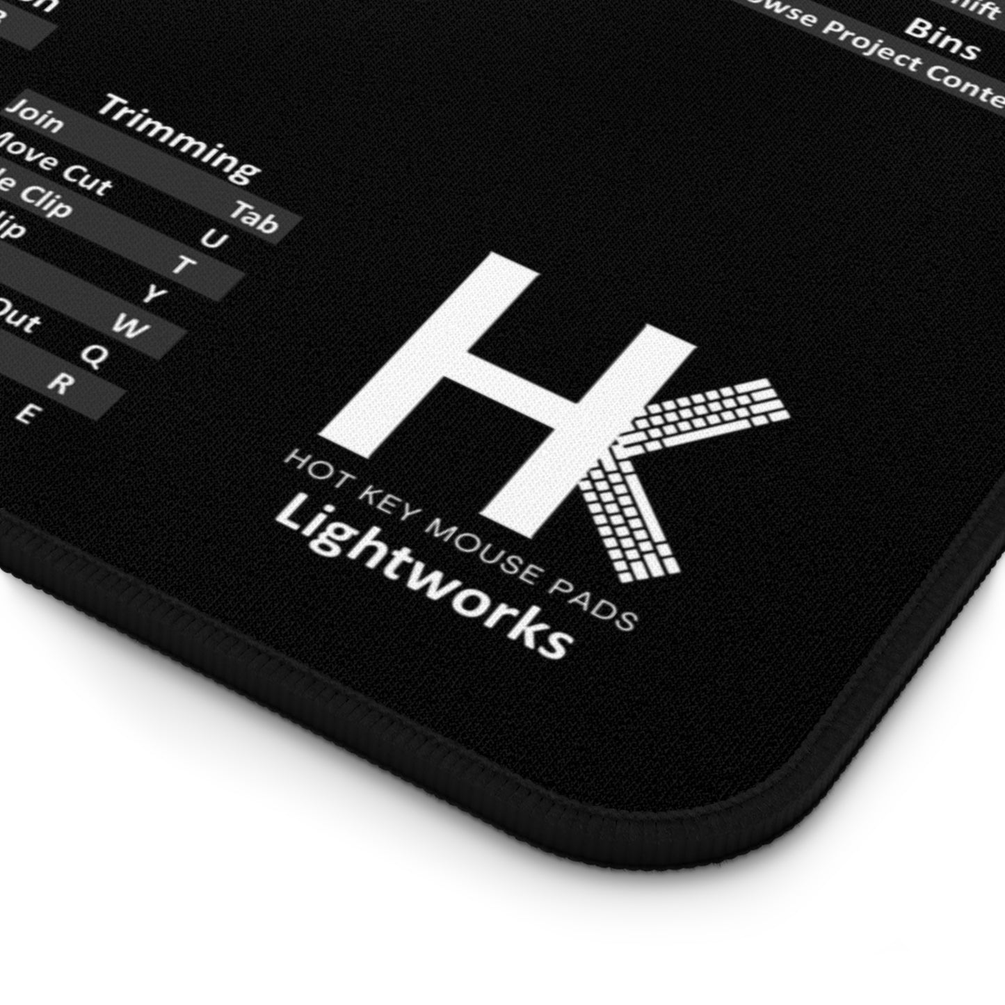 Windows Lightworks Hot Key Mouse Pad —  Shortcut Reference Mouse Pad