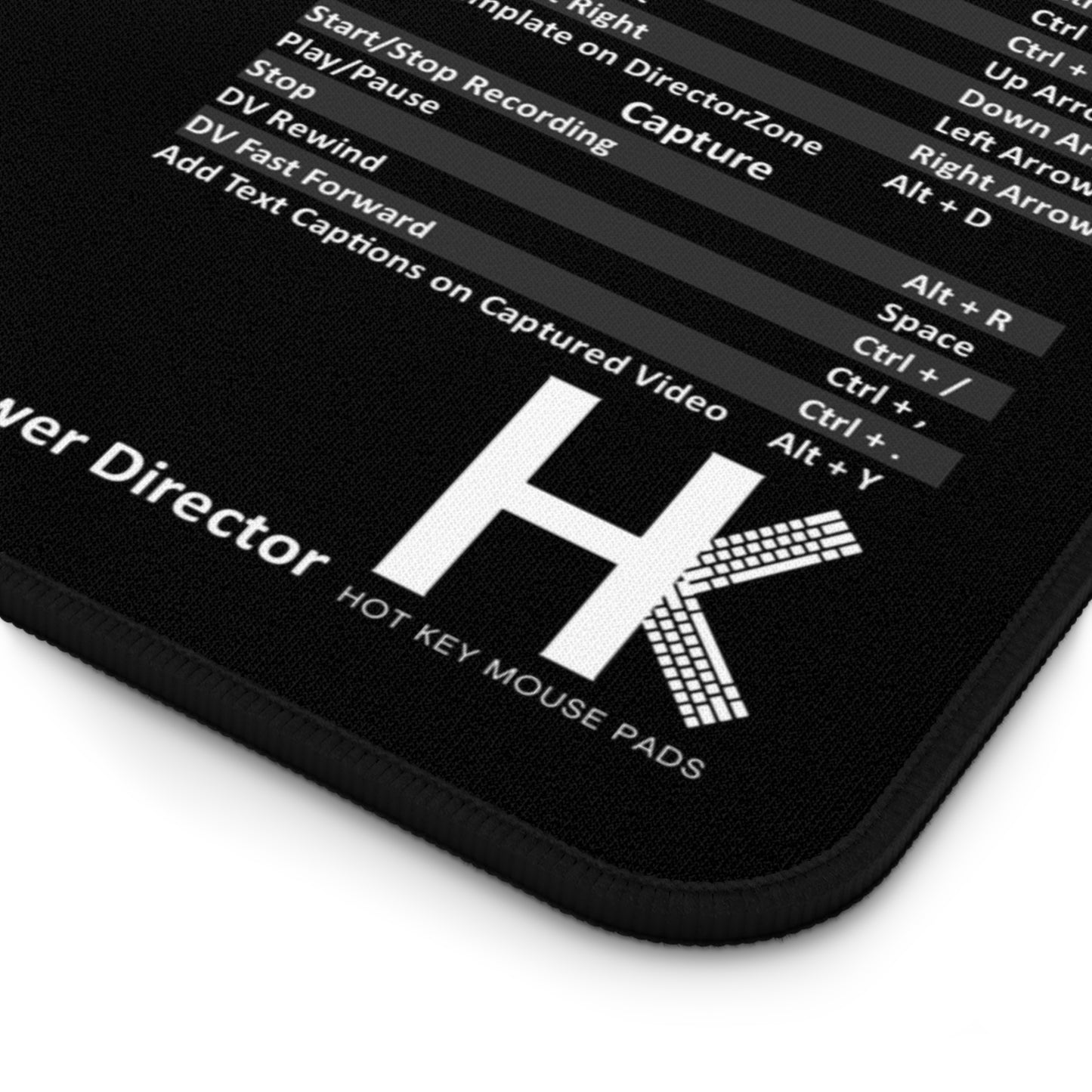 Windows Power Director Hot Key Mouse Pad – Ultimate Editing Shortcut Mouse Pad