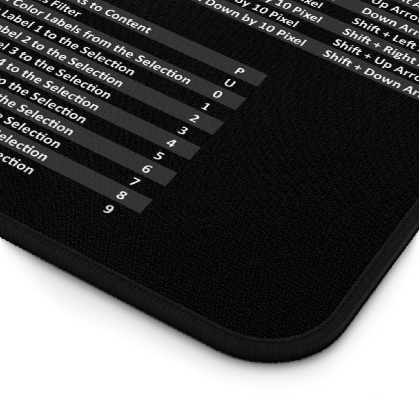 Windows HitFilm Express Hot Key Mouse Pad - Ultimate Shortcut Key Mouse Pad