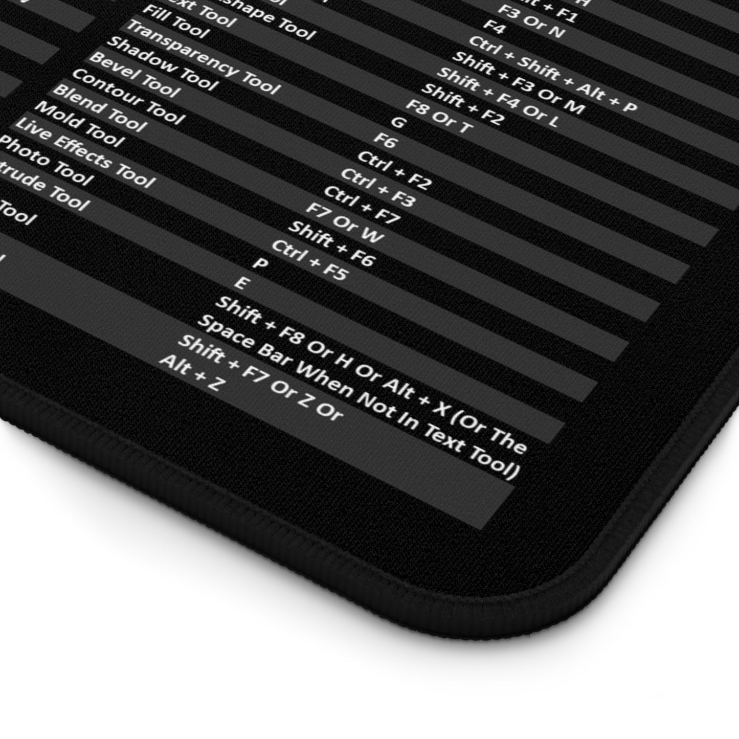 Xara Designer Windows Hot Key Mouse Pad