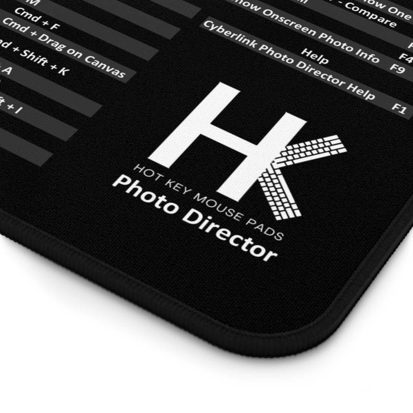 Mac Photo Director Hot Key Mouse Pad - Ultimate Shortcut Key Mouse Pad