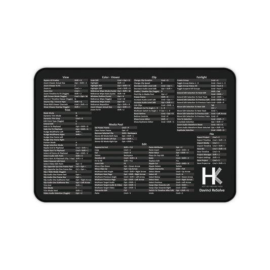 Mac Davinci Hot Key Mouse Pad