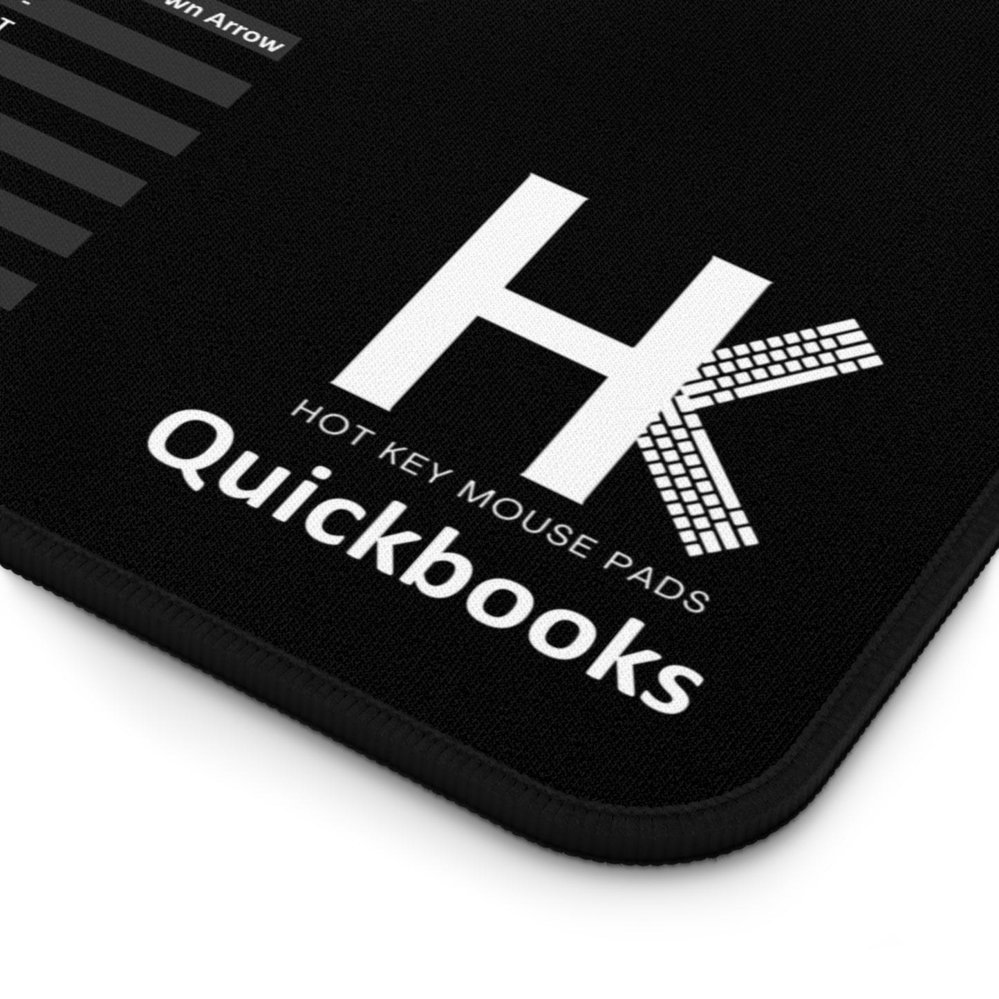 Windows QuickBooks Hot Key Mouse Pad - Reference Shortcut Key Mouse Pad for Accountants & Bookkeepers
