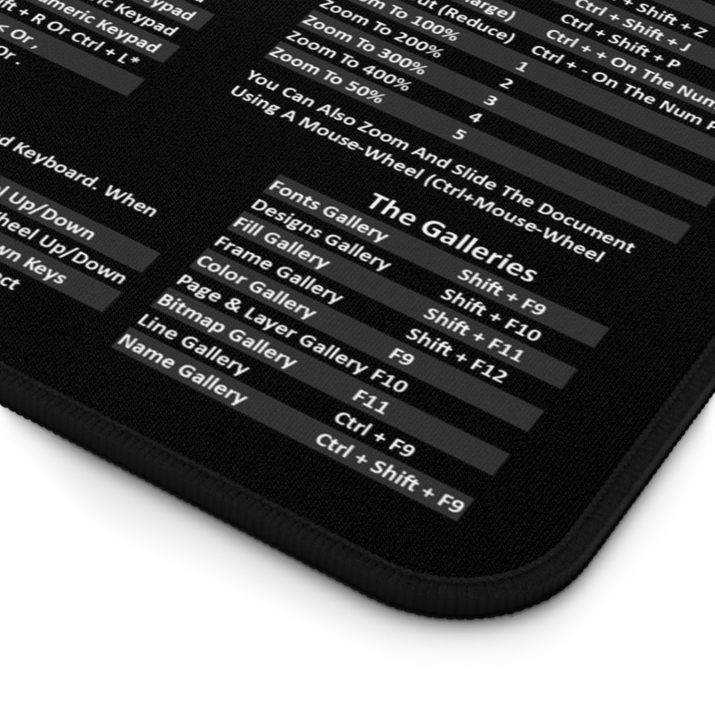 Xara Designer Windows Hot Key Mouse Pad